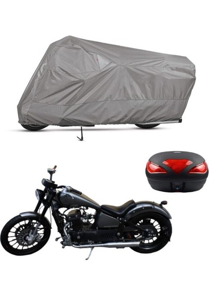 | Regal Raptor Dd 250E-6C Arka Çanta Bağlantı Tokalı Uyumlu Solarblock Uyumlu Motosiklet Brandası | Su Geçirmez, %99 UV, Yansıtıcı Gümüş Üst fiyatları