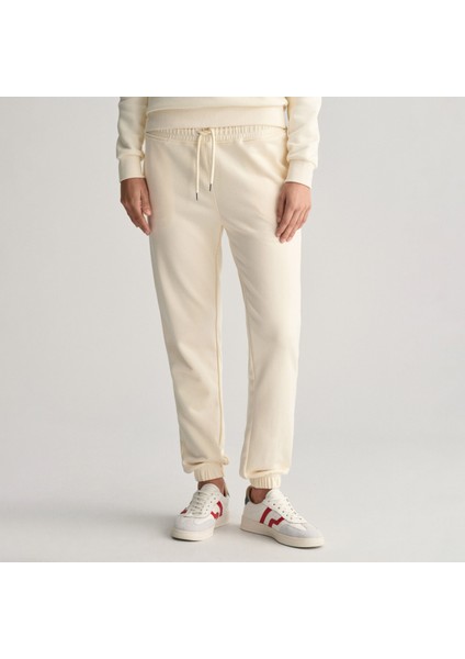 Kadın Beyaz Regular Fit Eşofman Altı indirimleri