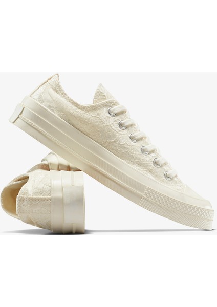 Chuck 70 Unisex Krem Sneaker