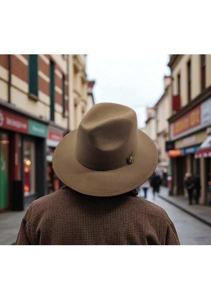 Unisex Kaşe Fötr Model Şapka Koruma Kutulu Gönderim