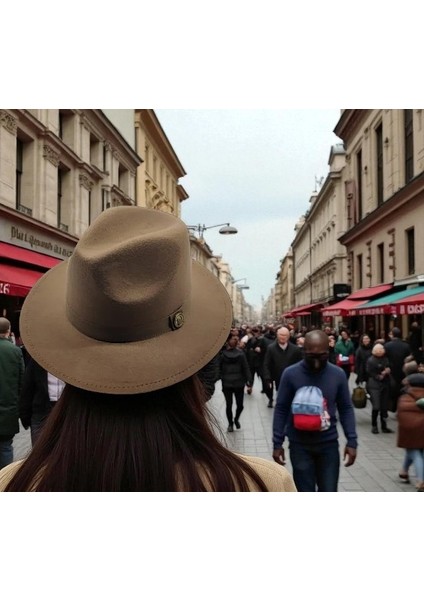 Unisex Kaşe Fötr Model Şapka Koruma Kutulu Gönderim fiyatları