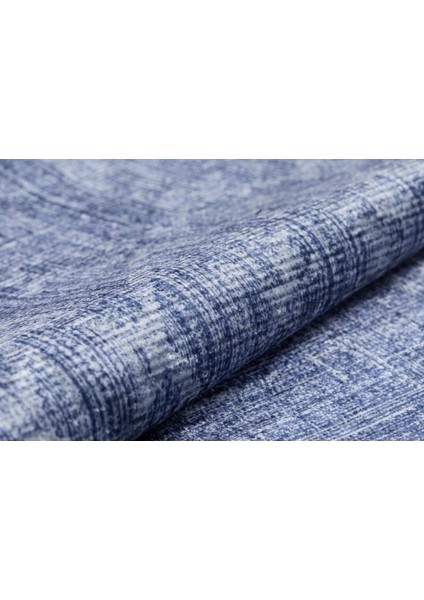 Fryazino Mavi Modern Etnik Desenli Makinada Yıkanabilir Hav Toz Vermez Leke Tutmayan Kaymaz Taban Dijital Makine Baskı Salon Yolluk Mutfak Halı modelleri