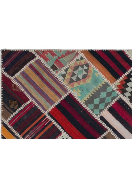 Atina Turkuaz Eskitme Yün Modern Desenli Yün Hav Toz Vermez Leke Tutmayan Salon Yolluk Mutfak El Dokuma Halı fırsatları