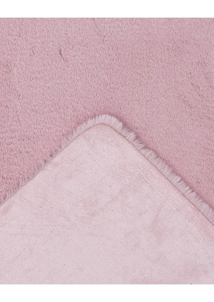 Waymon Düz Pembe Polyester Daire Modern Desenli Akrilik Hav Vermeyen Leke Tutmayan Kolay Temizlenen Yumuşak Makine Salon Yolluk Mutfak Halı fiyatları