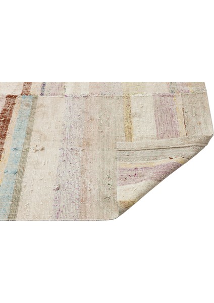 Girit Bej Çizgili Yün Modern Desenli Yün Hav Toz Vermez Leke Tutmayan Salon Yolluk Mutfak El Dokuma Halı fiyatları