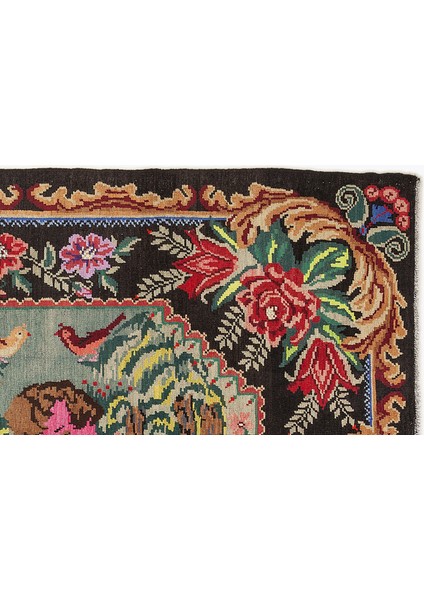 Vintage Mavi Eskitme Yün Modern Desenli Yün Hav Toz Vermez Leke Tutmayan Salon Yolluk Mutfak El Dokuma Halı modelleri