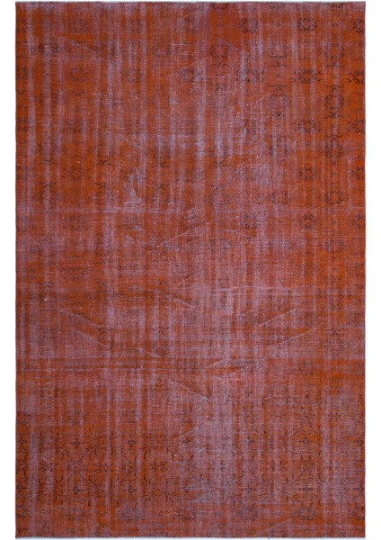 Atina Turkuaz Eskitme Yün Modern Desenli Yün Hav Toz Vermez Leke Tutmayan Salon Yolluk Mutfak El Dokuma Halı