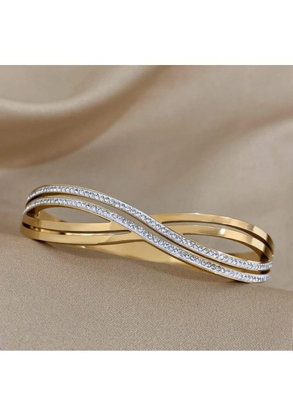 Sonsuzluk Sevgili Çelik Kelepçe Sns103439