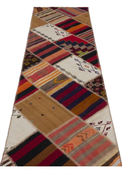 Teselya Bej Çizgili Yün Modern Desenli Yün Hav Toz Vermez Leke Tutmayan Salon Yolluk Mutfak El Dokuma Halı modelleri