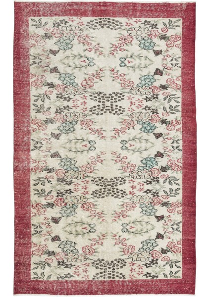 Atina Mavi Eskitme Yün Modern Desenli Yün Hav Toz Vermez Leke Tutmayan Salon Yolluk Mutfak El Dokuma Halı