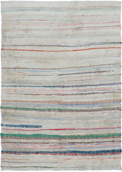 Iskece Bej Patchwork Yün Modern Desenli Yün Hav Toz Vermez Leke Tutmayan Salon Yolluk Mutfak El Dokuma Halı