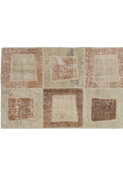 Selanik Bej Eskitme Yün Modern Desenli Yün Hav Toz Vermez Leke Tutmayan Salon Yolluk Mutfak El Dokuma Halı fırsatları