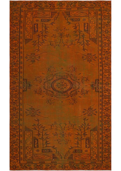 Atina Pembe Eskitme Yün Modern Desenli Yün Hav Toz Vermez Leke Tutmayan Salon Yolluk Mutfak El Dokuma Halı