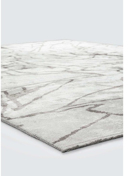 Reagan Çizgili Siyah Polyester Dikdörtgen Modern Desenli Pamuk Makinada Yıkanabilir Hav Toz Vermez Leke Tutmayan Kaymaz Taban Dijital Makine Baskı Salon Yolluk Mutfak Halı fırsatları