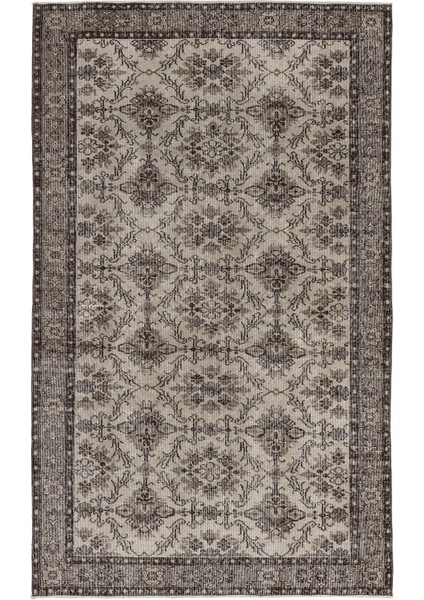 Atina Turkuaz Eskitme Yün Modern Desenli Yün Hav Toz Vermez Leke Tutmayan Salon Yolluk Mutfak El Dokuma Halı