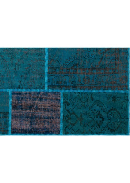 Teselya Kırmızı Eskitme Yün Modern Desenli Yün Hav Toz Vermez Leke Tutmayan Salon Yolluk Mutfak El Dokuma Halı fırsatları