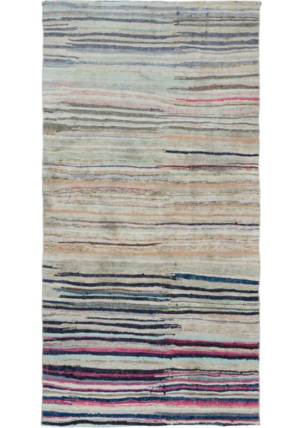 Iskece Bej Patchwork Yün Modern Desenli Yün Hav Toz Vermez Leke Tutmayan Salon Yolluk Mutfak El Dokuma Halı