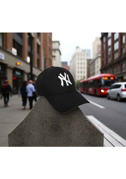 Gabardin Arkadan Ayarlı Ny Şapka