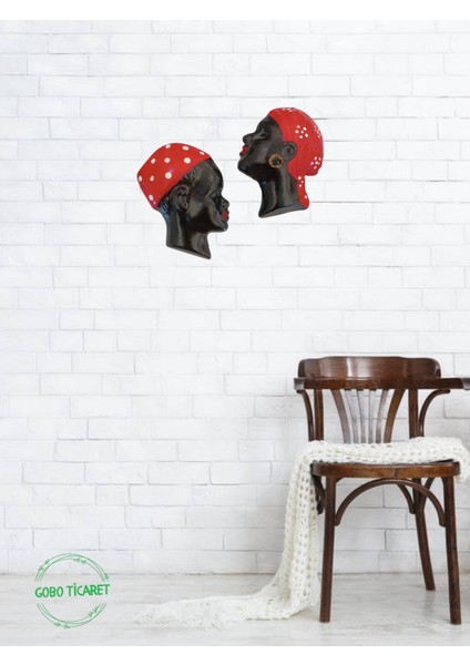 Dekoratif Aşuk ile Maşuk Duvar ve Balkon Süsü Nostaljik Arap Bacı 10X9 cm fiyatları