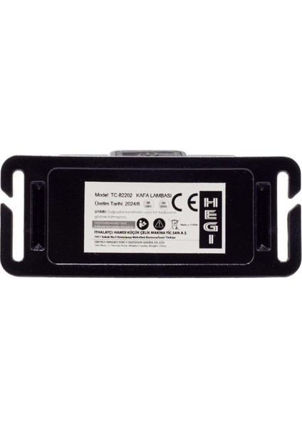 Kafa Lambası TC-82202 | 300 Lümen LED | Şarjlı ve Ayarlanabilir | A+ fiyatları