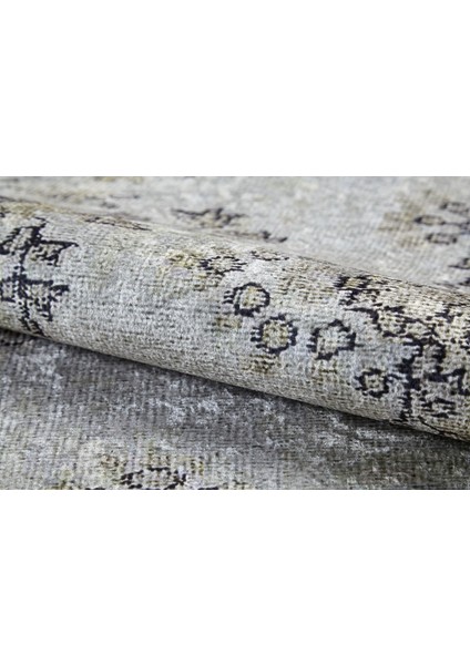 Brzesko Yeşil Göbekli Etnik Modern Desenli Makinada Yıkanabilir Hav Toz Vermez Leke Tutmayan Kaymaz Taban Dijital Makine Baskı Salon Yolluk Mutfak Halı indirimleri