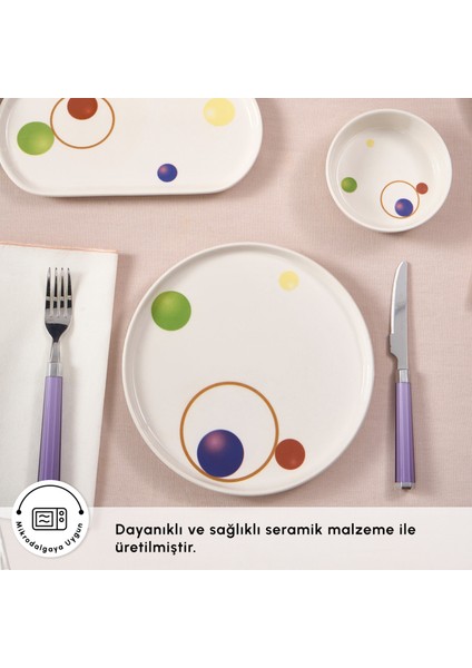 Color Pop 10 Parça 4 Kişilik Kahvaltı Takımı fırsatları