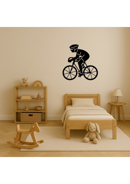 Bisikletçi Emoji Dekoratif Tablo - BRNTEK4980-1823 modelleri