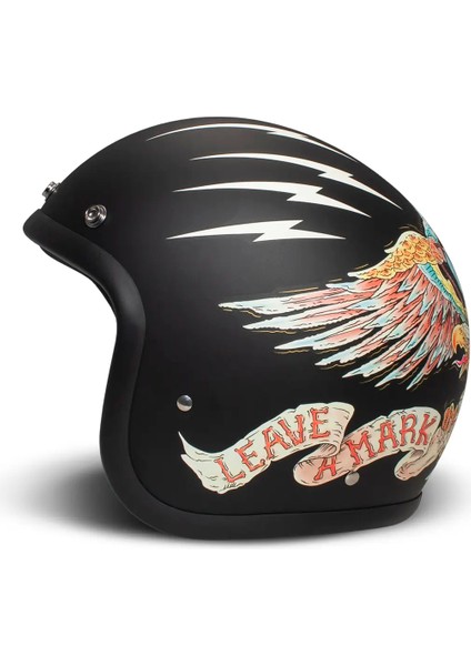 Jet Retro Eagle Açık Motosiklet Kaskı indirimleri