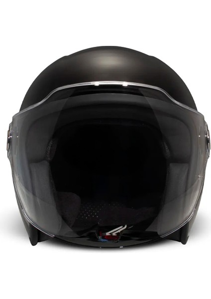 Demi-Jet P1 06 Black Açık Motosiklet Kaskı modelleri