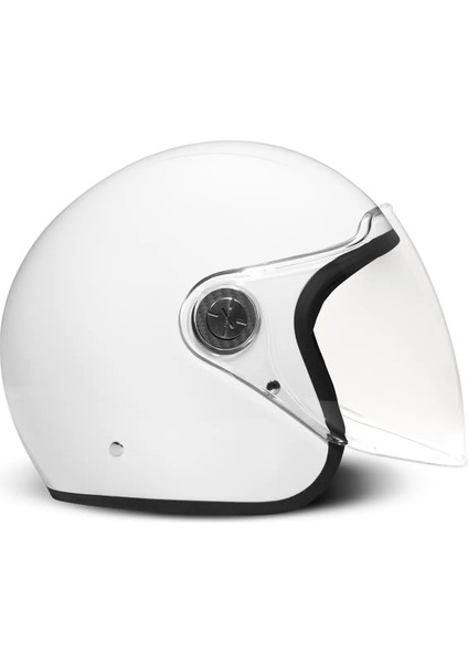 Demi-Jet P1 06 White Açık Motosiklet Kaskı