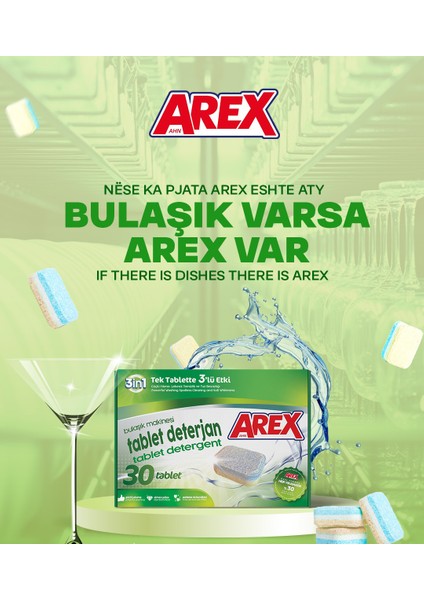 "büyük Ekonomi Paketi ; 18 kg Toz Çamaşır Deterjanı, Bulaşık Makinesi Tableti 30 Adet