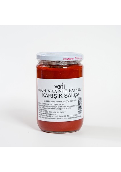 Ev Yapımı Domates Salçası 650 gr Ccs