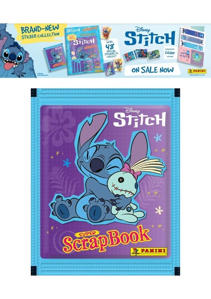 4 Paket Stitch Panini Süper Scrapbook Çıkartma 20 Adet Sticker modelleri