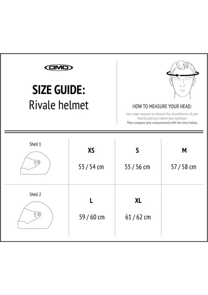 Fullface Rivale 06 Buzz Kapalı Motosiklet Kaskı indirimleri