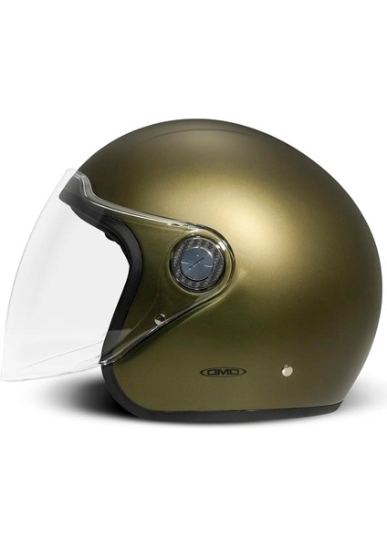 Demi-Jet P1 06 Olive Gold Açık Motosiklet Kaskı fırsatları