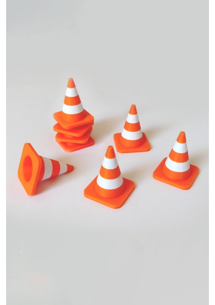 Mini Trafik Konisi 8’li Set - Bioplastik