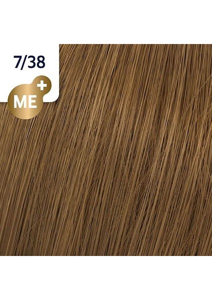 Professionals Koleston Perfect Me+ Rich Naturals 7.38 Sarı Altın Inci 60ML
