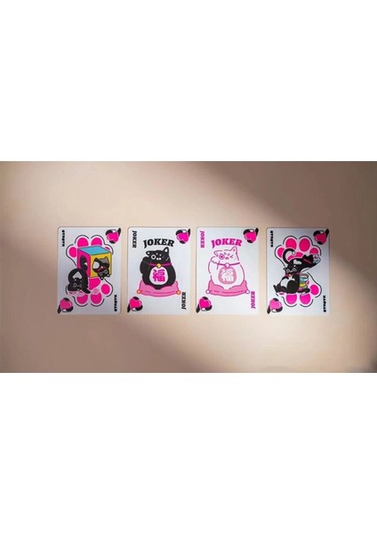 Cat Pembe Oyun Kartları fiyatları