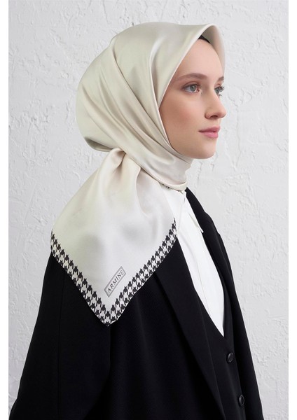 Saf Ipek Sura Eşarp 9443D 02