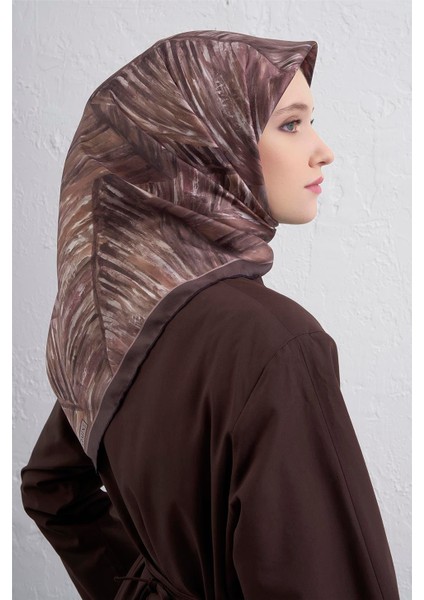 Klasik Desenli Saf Ipek Twill Eşarp 9430D 36 modelleri