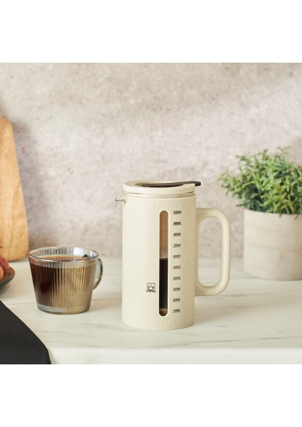 Vini French Press 1000 ml Krem
