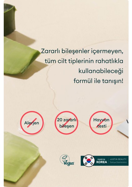 7 Days Mask Aloe H - Nemlendirici & Yatıştırıcı Aloe Vera Vegan Kağıt Maske