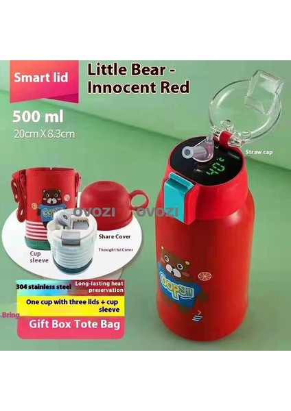 500ML 316 Paslanmaz Çelik Öğrenci Çocuk Yalıtımlı Kupa (Yurt Dışından)