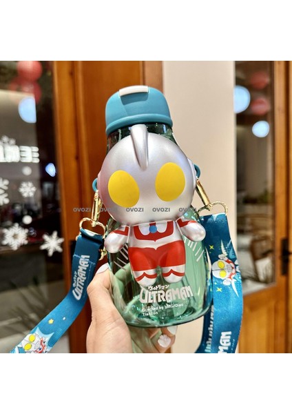 850ML Karikatür Yüksek Değerli Öğrenci Çocuk Pipetli Su Dağı (Yurt Dışından)