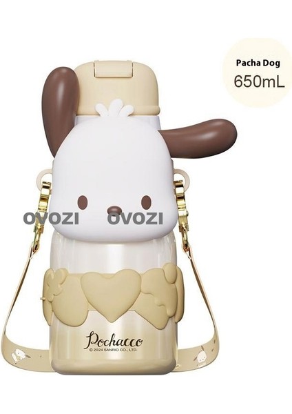 640ML Karikatür Yüksek Değerli 316 Paslanmaz Çelik Pipetli Yalıtım Kabı (Yurt Dışından)