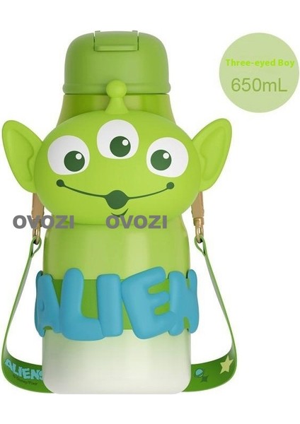 640ML Karikatür Yüksek Değerli 316 Paslanmaz Çelik Pipetli Yalıtım Kabı (Yurt Dışından)