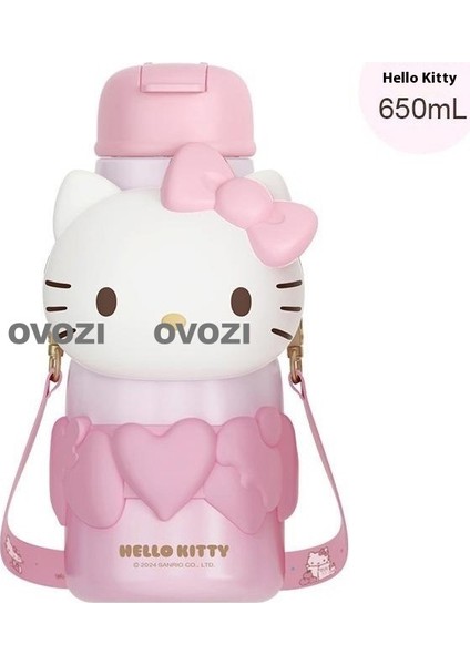 640ML Karikatür Yüksek Değerli 316 Paslanmaz Çelik Pipetli Yalıtım Kabı (Yurt Dışından)