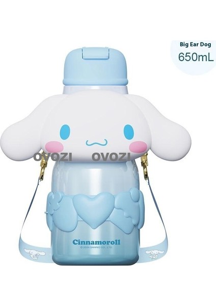 640ML Karikatür Yüksek Değerli 316 Paslanmaz Çelik Pipetli Yalıtım Kabı (Yurt Dışından)