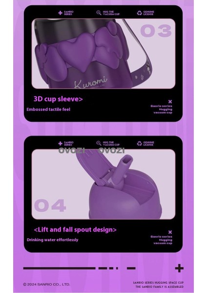 640ML Karikatür Yüksek Değerli 316 Paslanmaz Çelik Pipetli Yalıtım Kabı (Yurt Dışından) modelleri