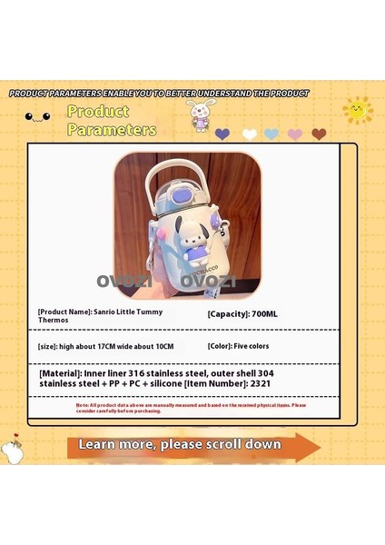 700ML Karikatür 316 Paslanmaz Çelik Yalıtımlı Kupa (Yurt Dışından) fırsatları